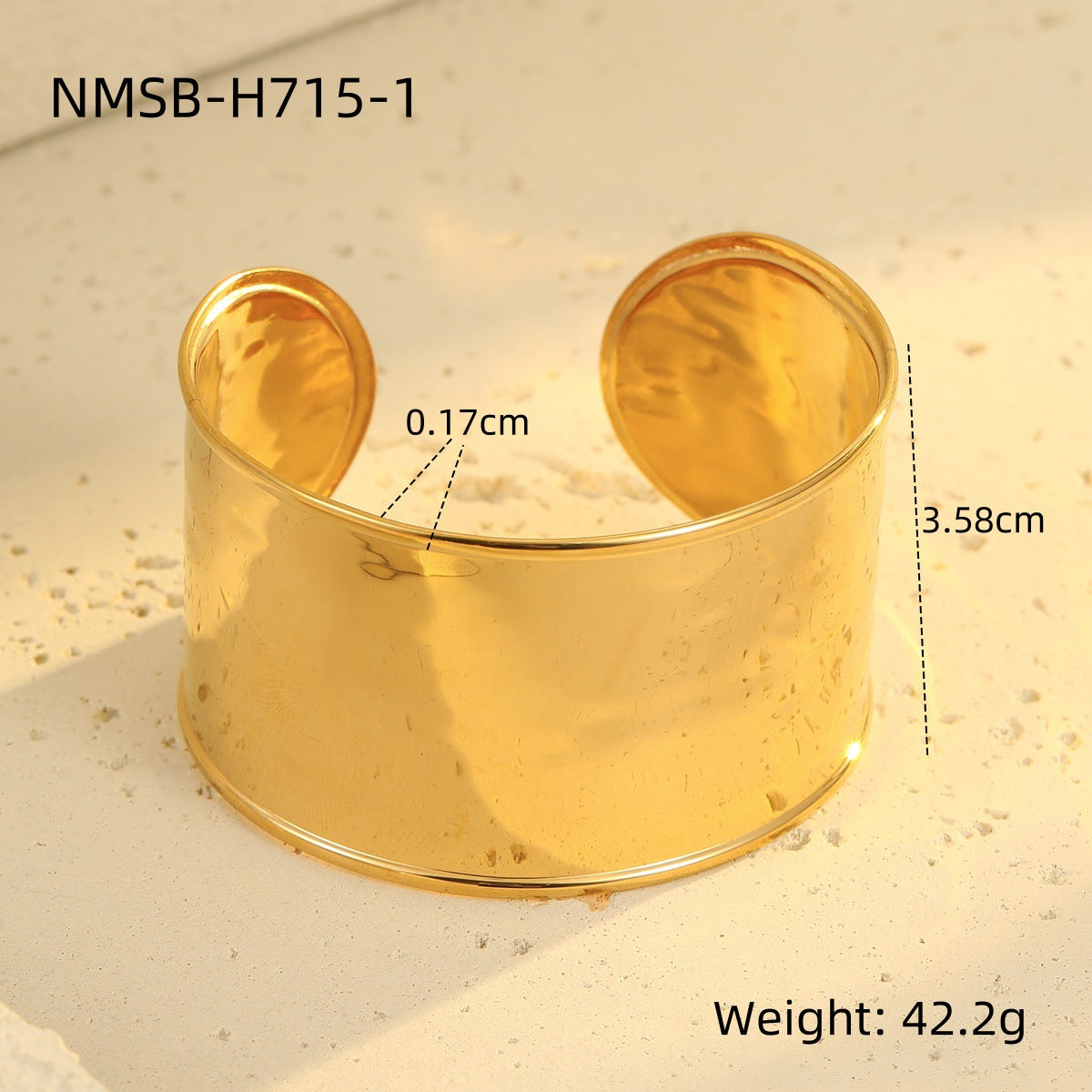 NMSB-H715-1 Wide Bracelet