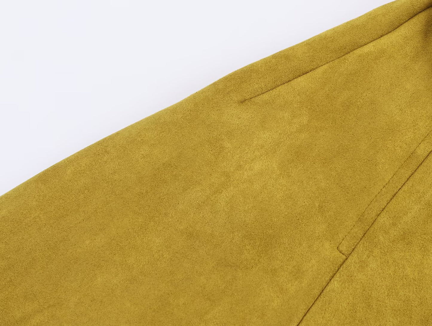 Fall All Matching Loose Casual Jacket Ginger Suede Polo Collar Jacket