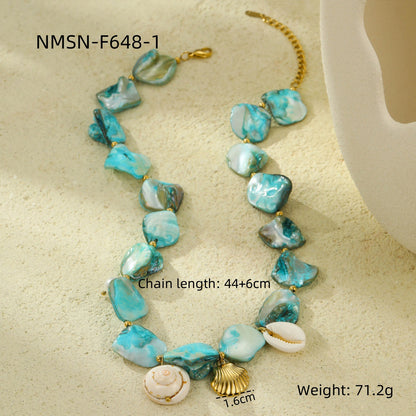 NMSN-F648-1 Lanbeike Necklace