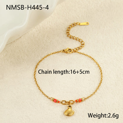 Shell Pendant Bracelet