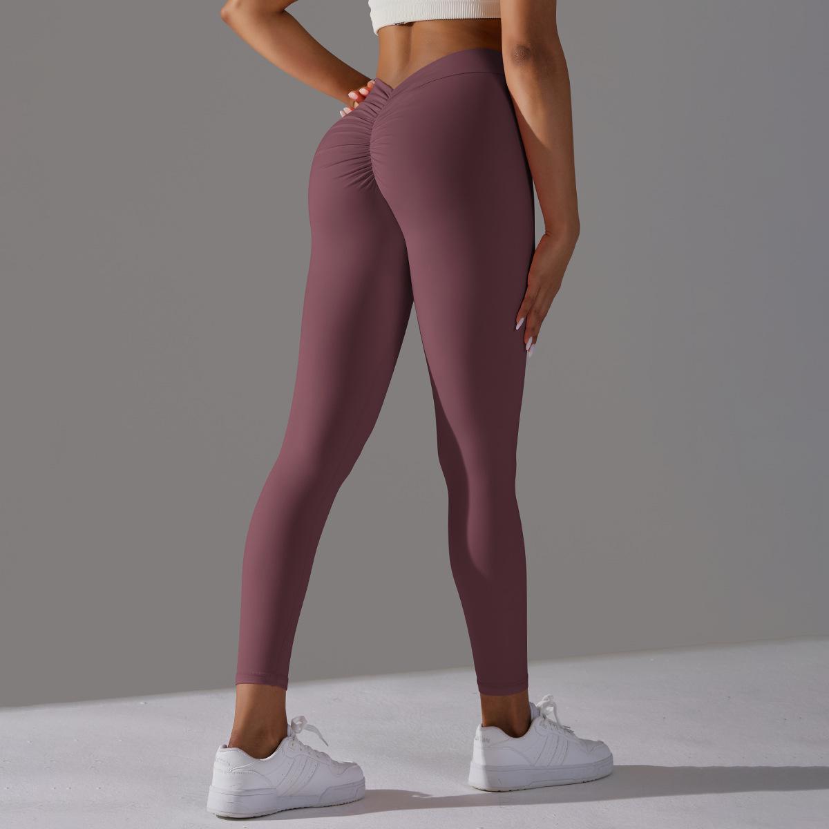 Trousers-Purplish Red