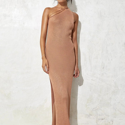 Women Sexy One Shoulder Beach Dress Women Seaside Vacation Super Fairy Dress