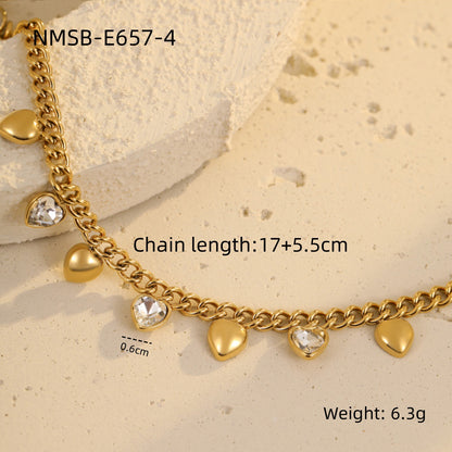 NMSB-E657-4 Love White Zircon