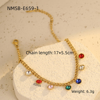 NMSB-E659-1 round Color Zircon