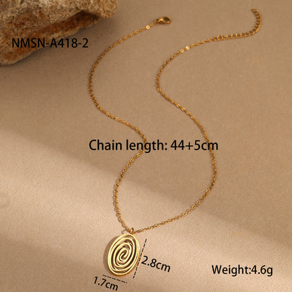 NMSN-A418-2 Gold Necklace