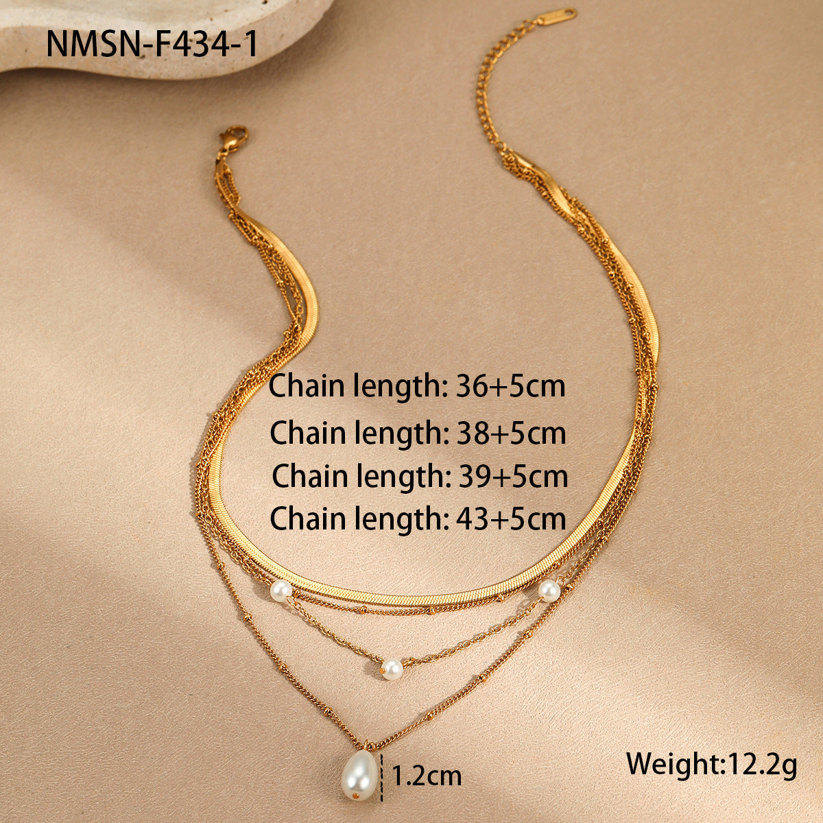Multi Layer Pearl Necklace