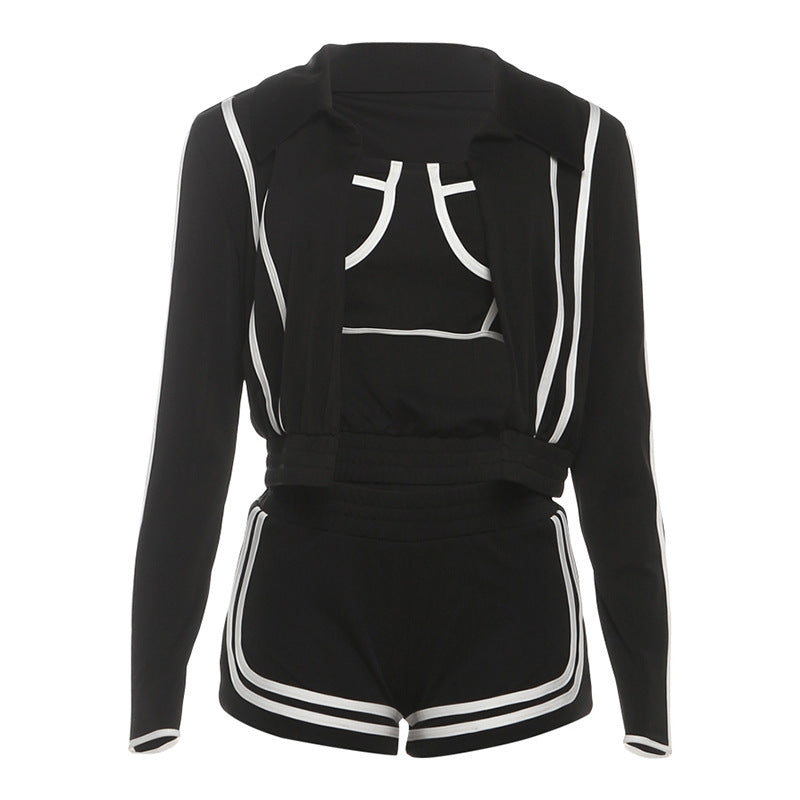 Black Three-Piece Suit