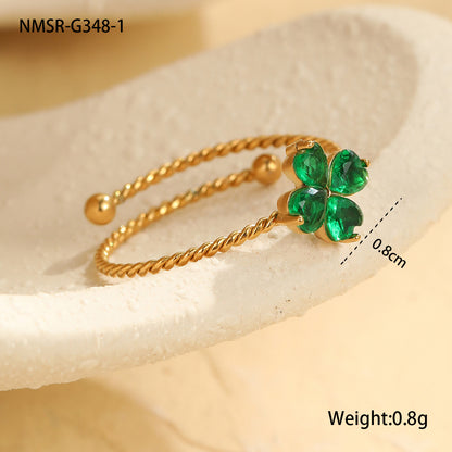 NMSR-G348-1 Green Ring