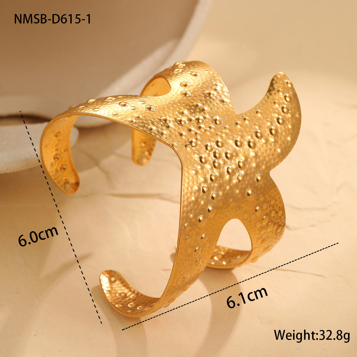 NMSB-D615-1 Starfish Bracelet