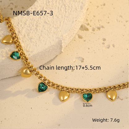NMSB-E657-3 Love Green Zircon