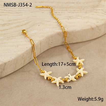 NMSB-J354-2 Starfish Bracelet