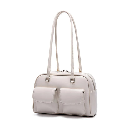 Fashion Armpit Bag, High- Value Versatile Handbag Niche Design Women Tote Shoulder Bag, Retro Pu Leather Purses and Handbags