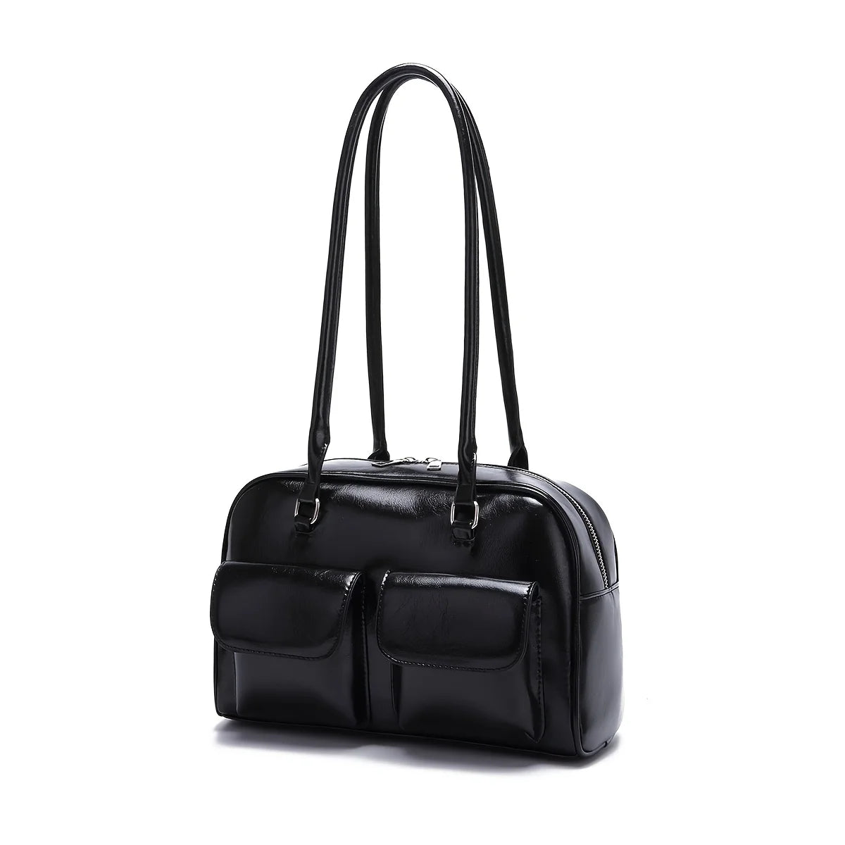 Fashion Armpit Bag, High- Value Versatile Handbag Niche Design Women Tote Shoulder Bag, Retro Pu Leather Purses and Handbags